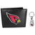 Arizona Cardinals Bi-fold Wallet & Steel Key Chain