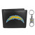 Los Angeles Chargers Bi-fold Wallet & Valet Key Chain