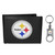 Pittsburgh Steelers Bi-fold Wallet & Valet Key Chain