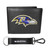 Baltimore Ravens Bi-fold Wallet & Strap Key Chain