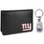 New York Giants Weekend Bi-fold Wallet & Steel Key Chain