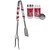 Arizona Cardinals 3 in 1 BBQ Tool and Season Shaker