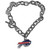 Buffalo Bills Charm Chain Bracelet