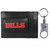 Buffalo Bills Leather Cash & Cardholder & Valet Key Chain