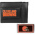 Cleveland Browns Leather Cash & Cardholder & Color Money Clip