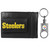 Pittsburgh Steelers Leather Cash & Cardholder & Valet Key Chain