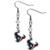 Houston Texans Crystal Dangle Earrings