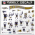 Baltimore Ravens Large Family Decal Set