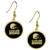 Cleveland Browns Gold Tone Earrings