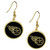 Tennessee Titans Gold Tone Earrings