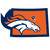 Denver Broncos Home State Decal