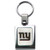 New York Giants Etched Key Chain