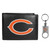 Chicago Bears Leather Bi-fold Wallet & Valet Key Chain