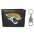 Jacksonville Jaguars Leather Bi-fold Wallet & Valet Key Chain