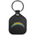 Los Angeles Chargers Leather Square Key Chain