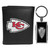 Kansas City Chiefs Leather Tri-fold Wallet & Multitool Key Chain