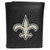 New Orleans Saints Large Logo Leather Tri-fold Wallet