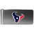 Houston Texans Logo Steel Money Clip