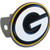 Green Bay Packers Large Hitch Cover Class II and Class III Metal Plugs