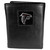 Atlanta Falcons Deluxe Leather Tri-fold Wallet in Gift Box