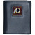 Washington Commanders Gridiron Leather Tri-fold Wallet Packaged in Gift Box