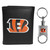 Cincinnati Bengals Tri-fold Wallet & Valet Key Chain