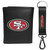 San Francisco 49ers Tri-fold Wallet & Strap Key Chain