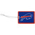 Buffalo Bills Vinyl Luggage Tag