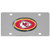 Kansas City Chiefs Dome Steel License Plate