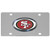 San Francisco 49ers Dome Steel License Plate