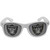 Las Vegas Raiders White Game Day Shades