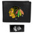 Chicago Blackhawks Bi-fold Wallet & Black Money Clip