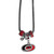 Carolina Hurricanes Euro Bead Necklace