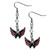 Washington Capitals Crystal Dangle Earrings