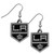 Los Angeles Kings Chrome Dangle Earrings