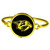 Nashville Predators Gold Tone Bangle Bracelet