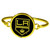 Los Angeles Kings Gold Tone Bangle Bracelet