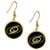 Carolina Hurricanes Gold Tone Earrings