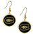 Montreal Canadiens Gold Tone Earrings