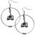 Colorado Avalanche 2" Hoop Earrings