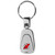 New Jersey Devils Steel Teardop Key Chain