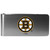 Boston Bruins Logo Steel Money Clip