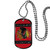 Chicago Blackhawks Tag Necklace