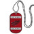 Detroit Red Wings Tag Necklace