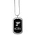 St. Louis Blues Chrome Tag Necklace