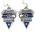 Seattle Seahawks Classic Dangle Earrings