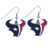 Houston Texans Classic Dangle Earrings