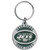 New York Jets Carved Zinc Key Chain