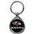 Baltimore Ravens Chrome Key Chain