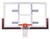 First Team 42" x 72" FT240 Unbreakable Competition Glass Conversion Basketball Backboard